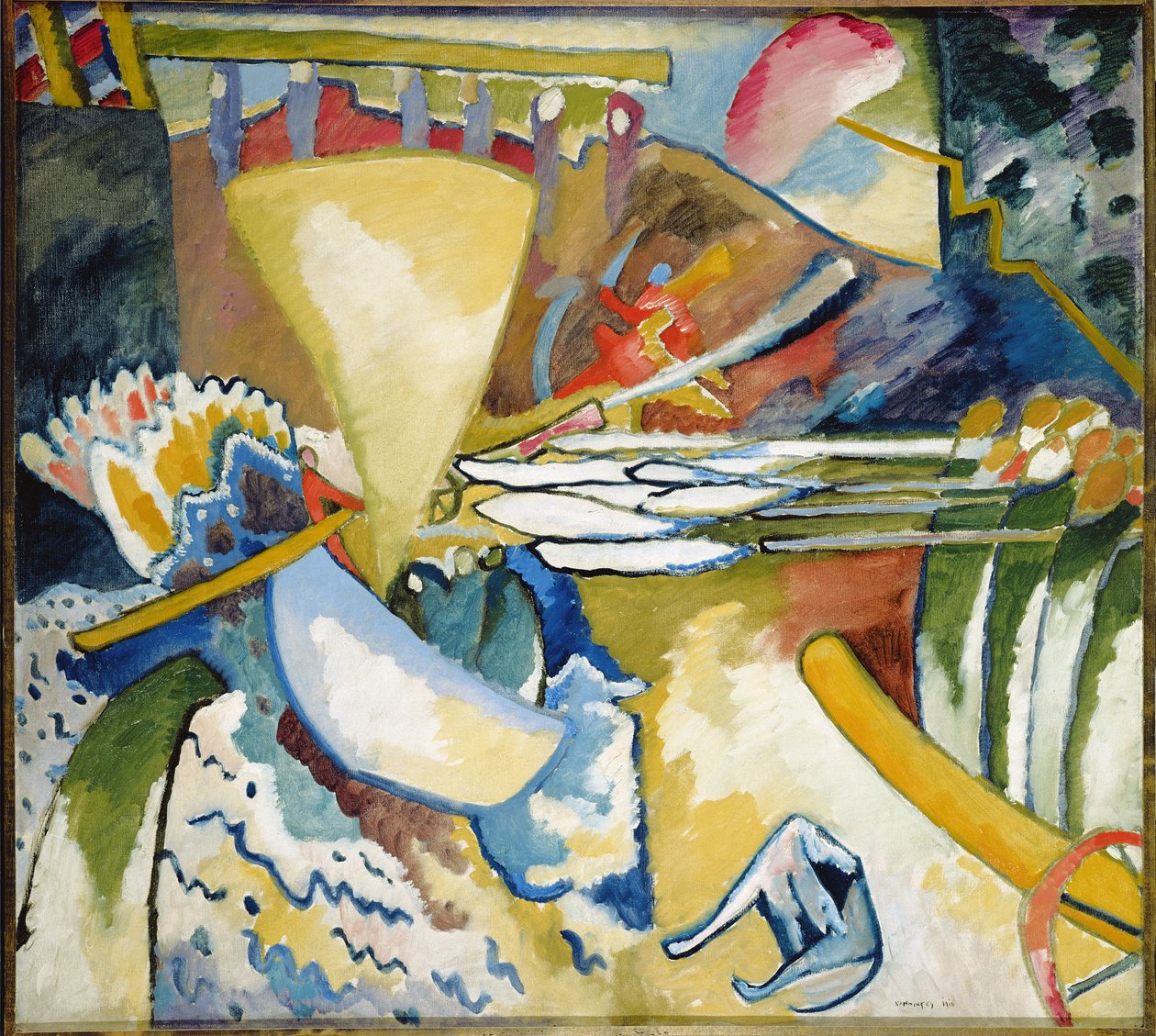 Improwizacja, 1910 autorstwa Wassily Kandinsky