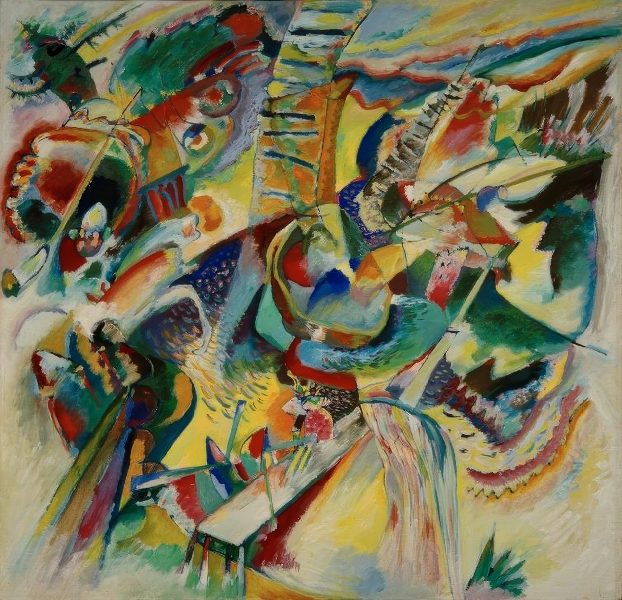 Improwizacja Klamm autorstwa Wassily Kandinsky