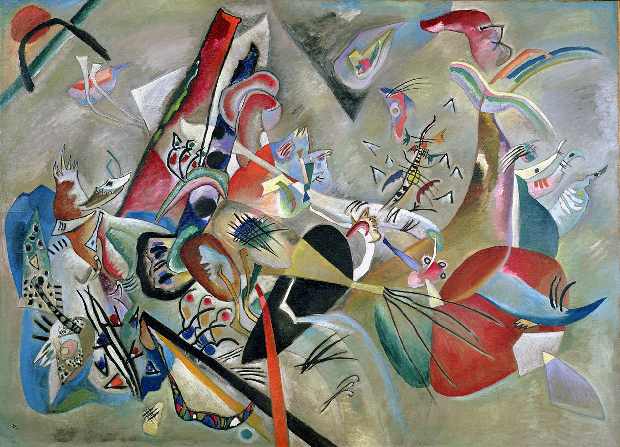 W szarości, 1919 autorstwa Wassily Kandinsky