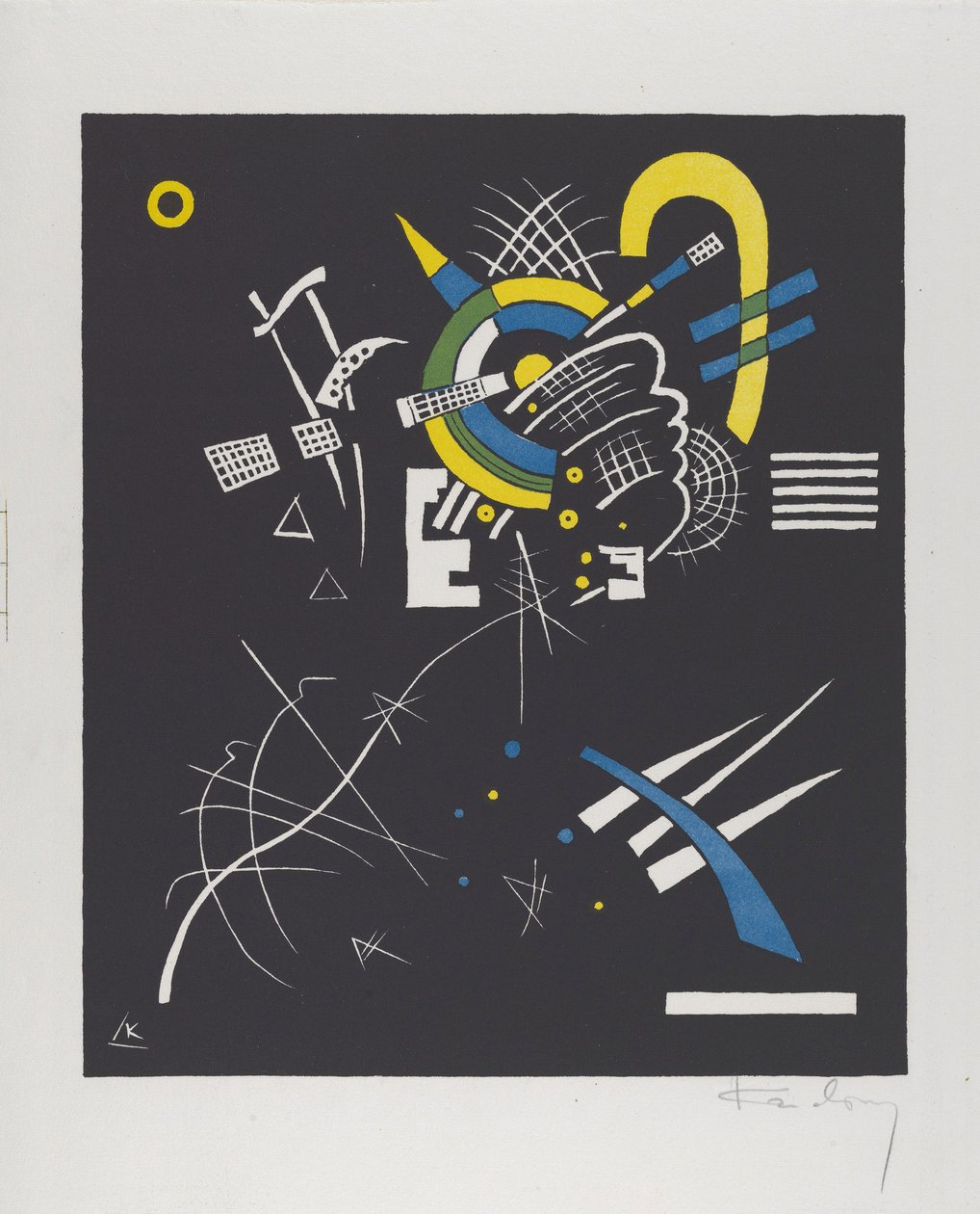 Małe światy VII, 1922 autorstwa Wassily Kandinsky