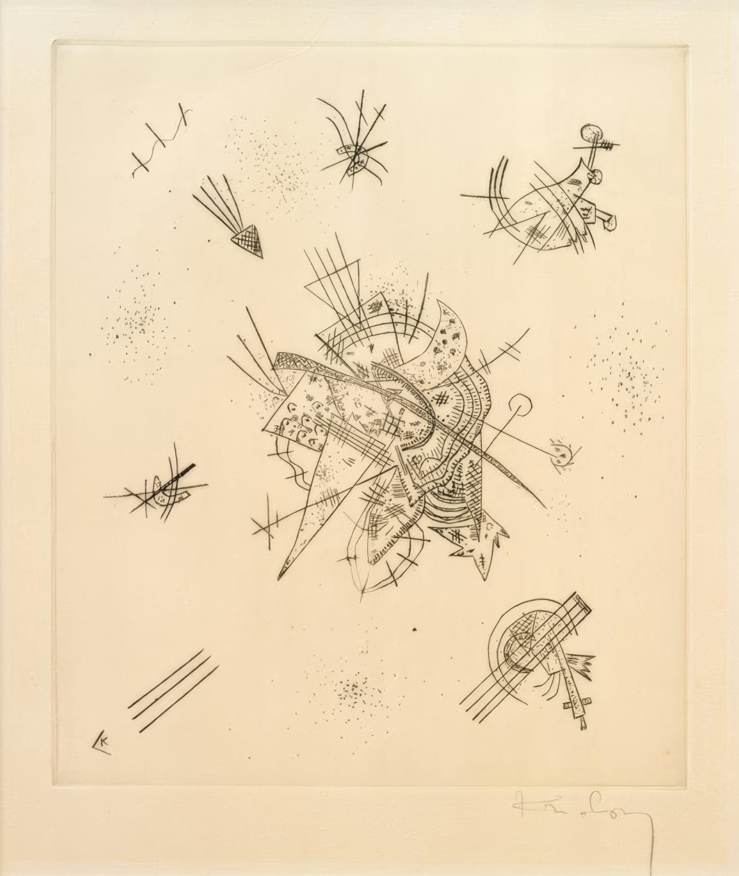 Małe światy X autorstwa Wassily Kandinsky