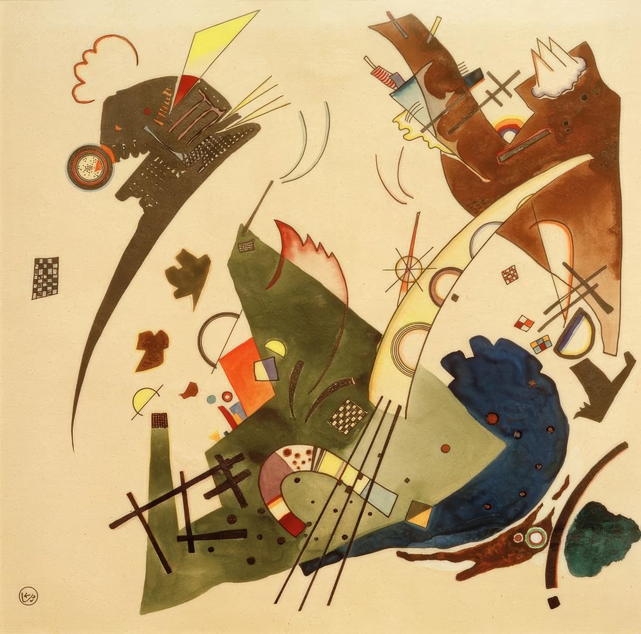 Kręgi autorstwa Wassily Kandinsky