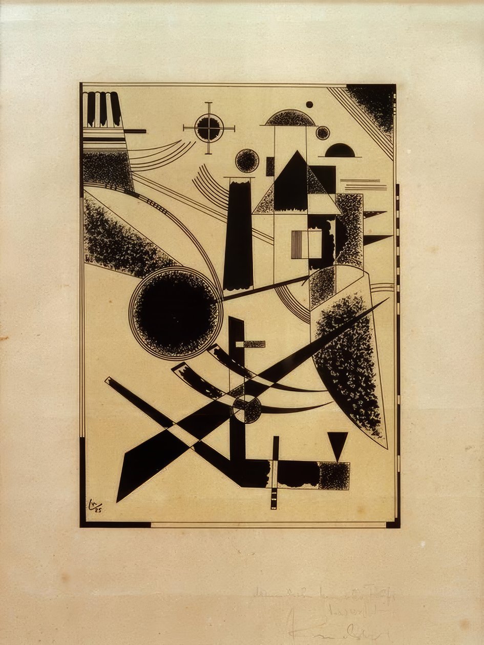 Litografia nr III autorstwa Wassily Kandinsky