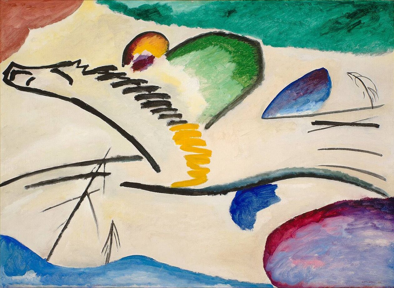 Liryczny autorstwa Wassily Kandinsky