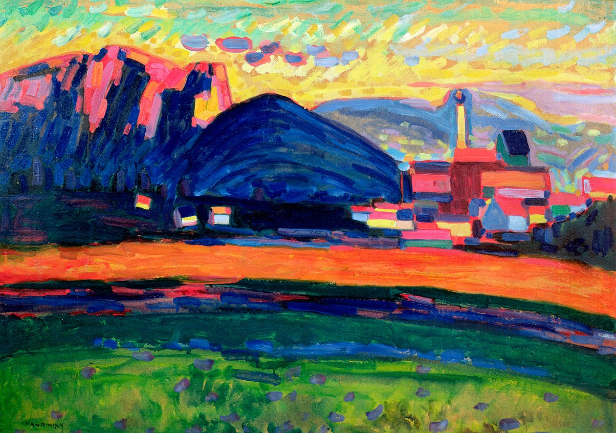 Murnau, 1907 autorstwa Wassily Kandinsky