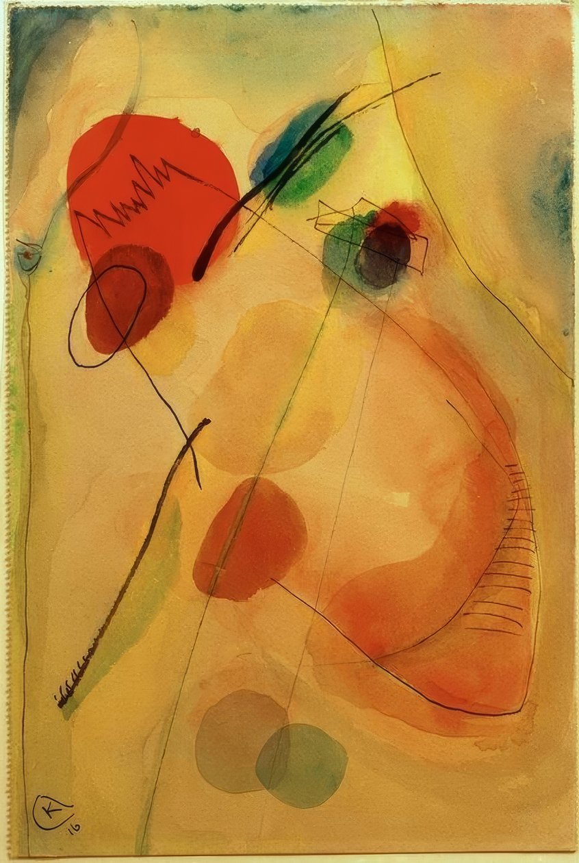 Nieuprawny autorstwa Wassily Kandinsky