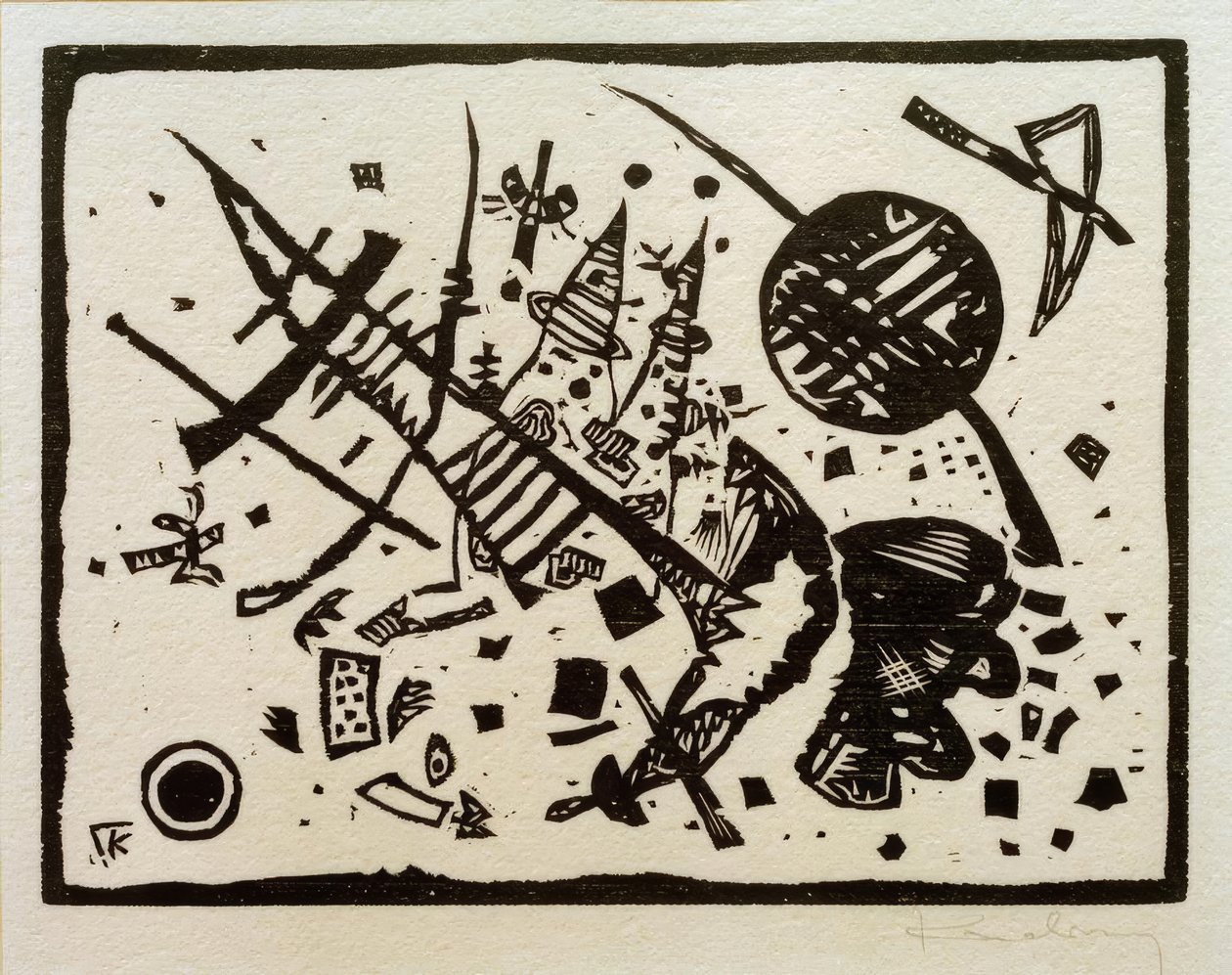 Nieuprawny autorstwa Wassily Kandinsky