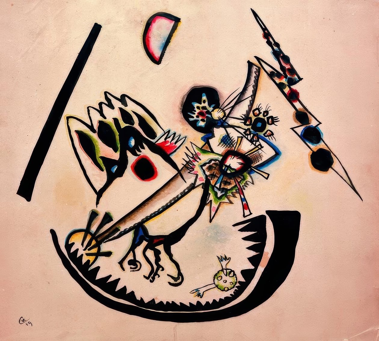 Nieuprawny autorstwa Wassily Kandinsky