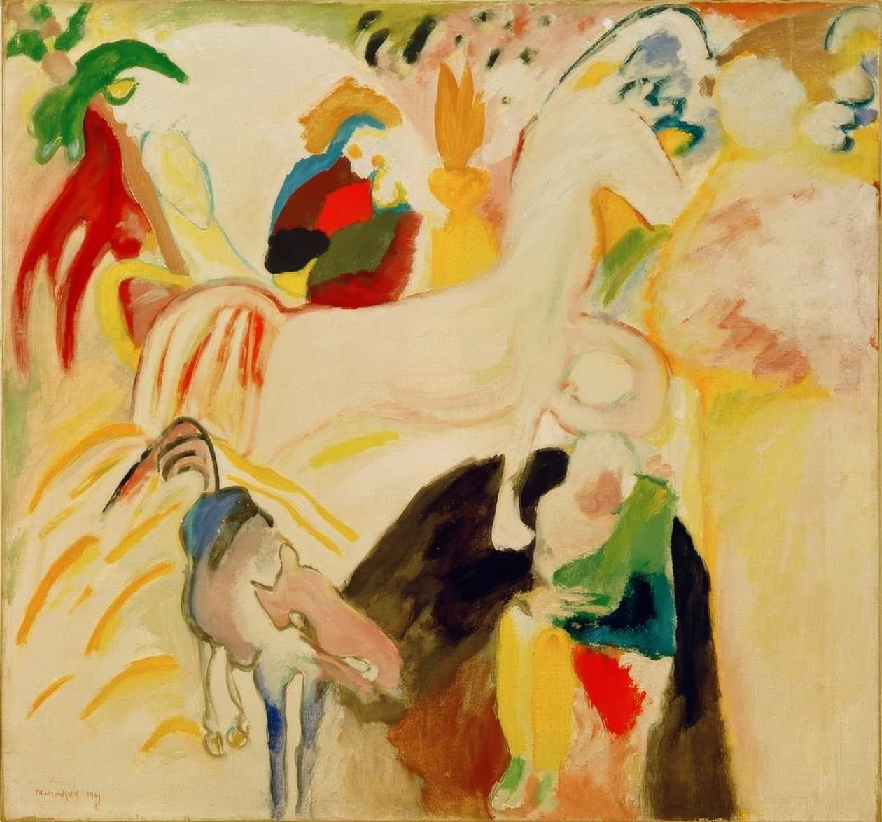Konie autorstwa Wassily Kandinsky