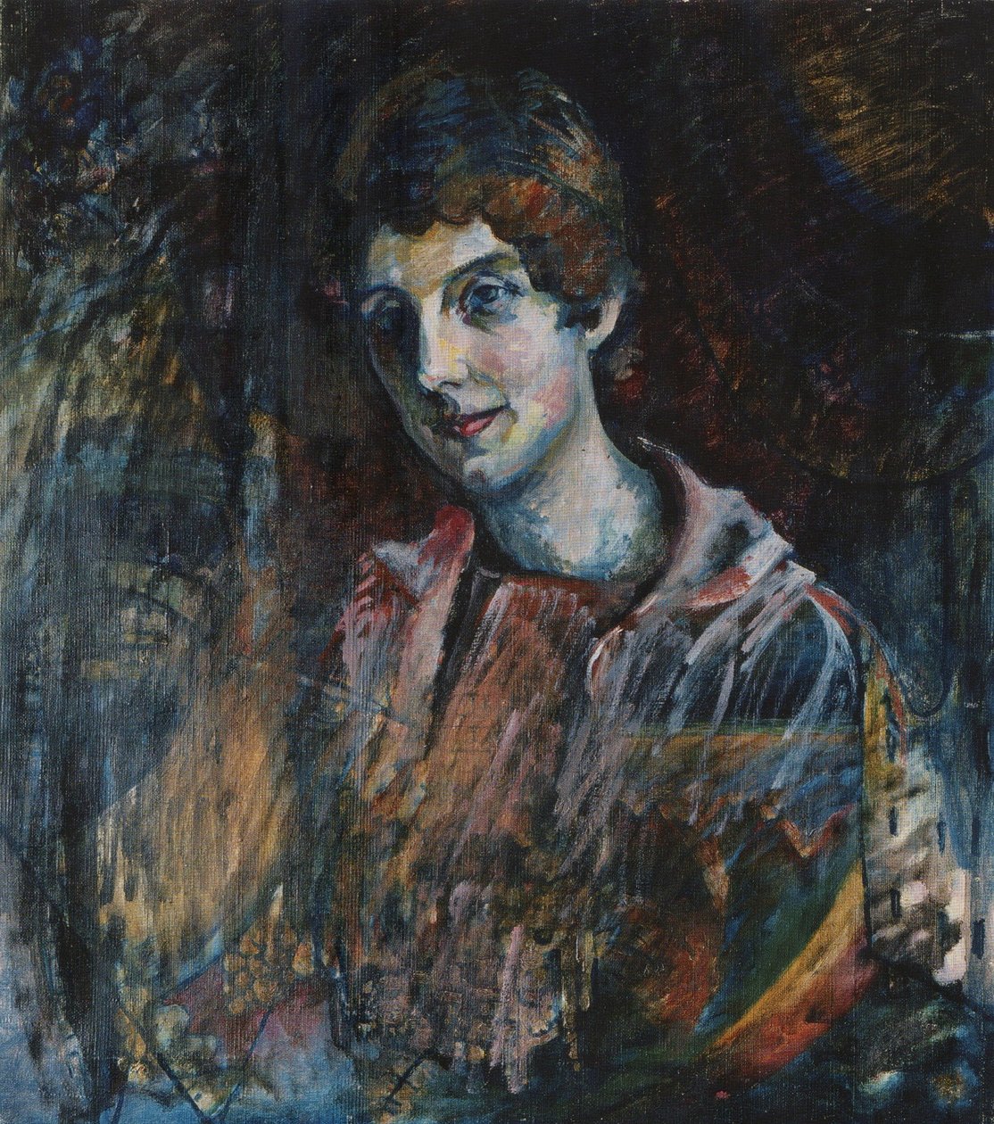 Portret Niny Kandinsky autorstwa Wassily Kandinsky