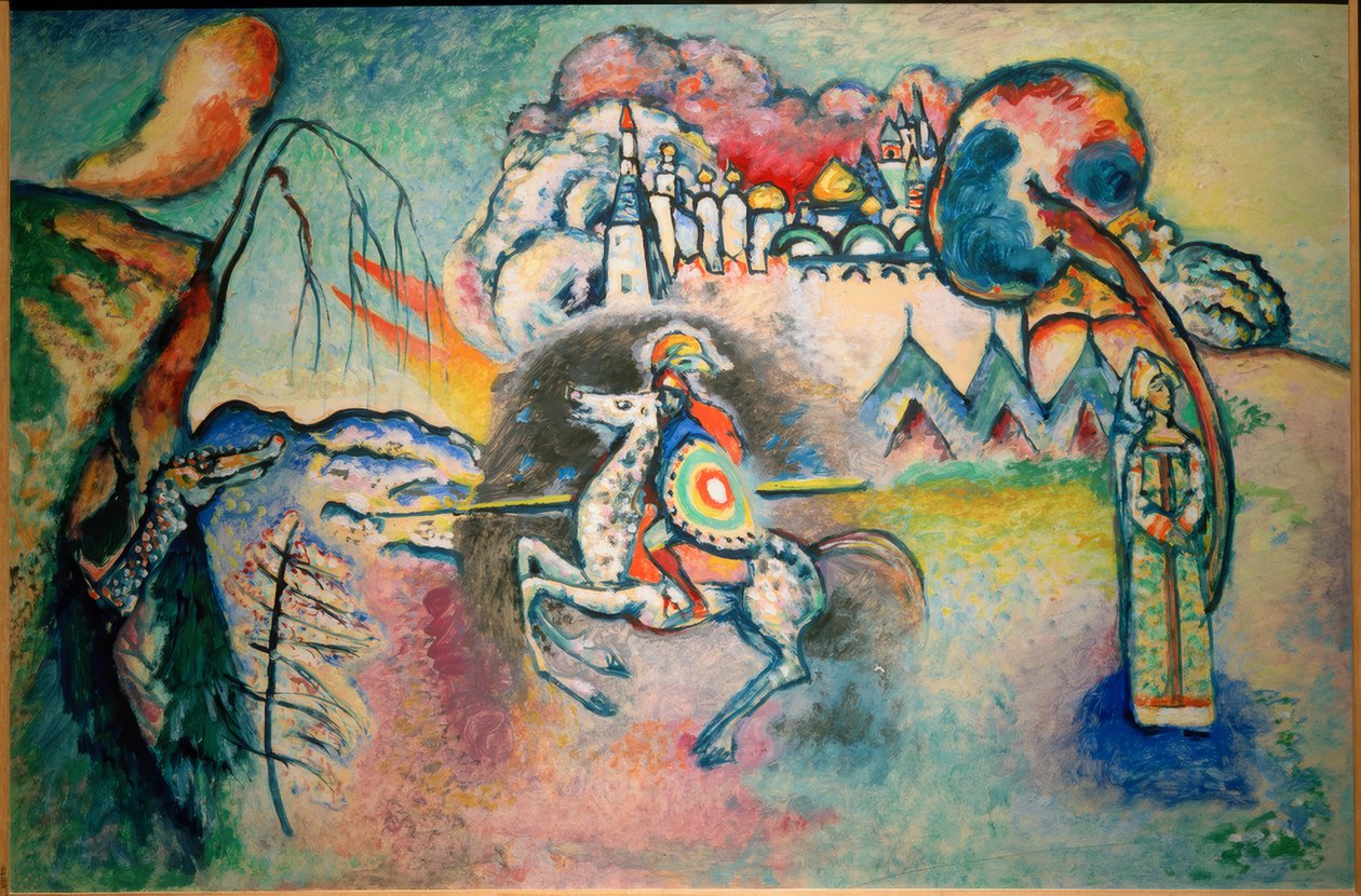 Reiter, św autorstwa Wassily Kandinsky
