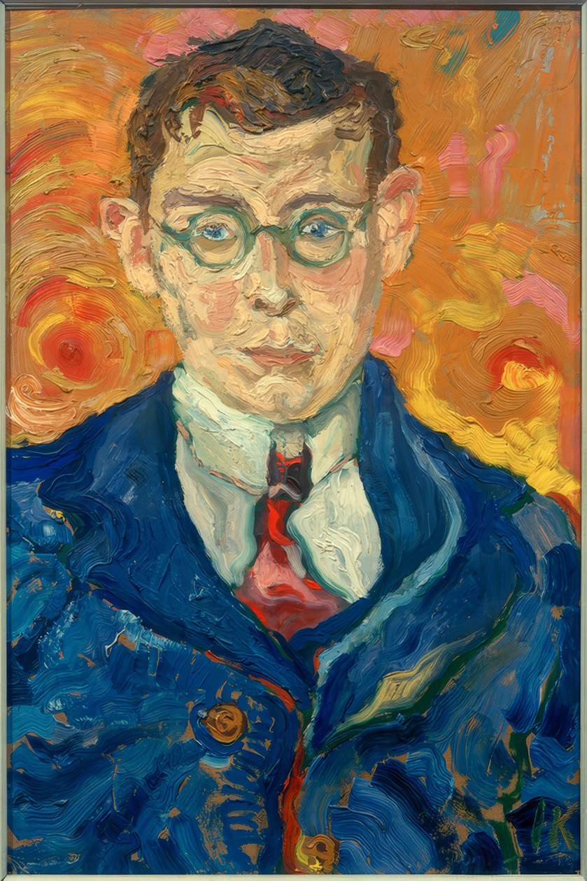 Czarny punkt autorstwa Wassily Kandinsky
