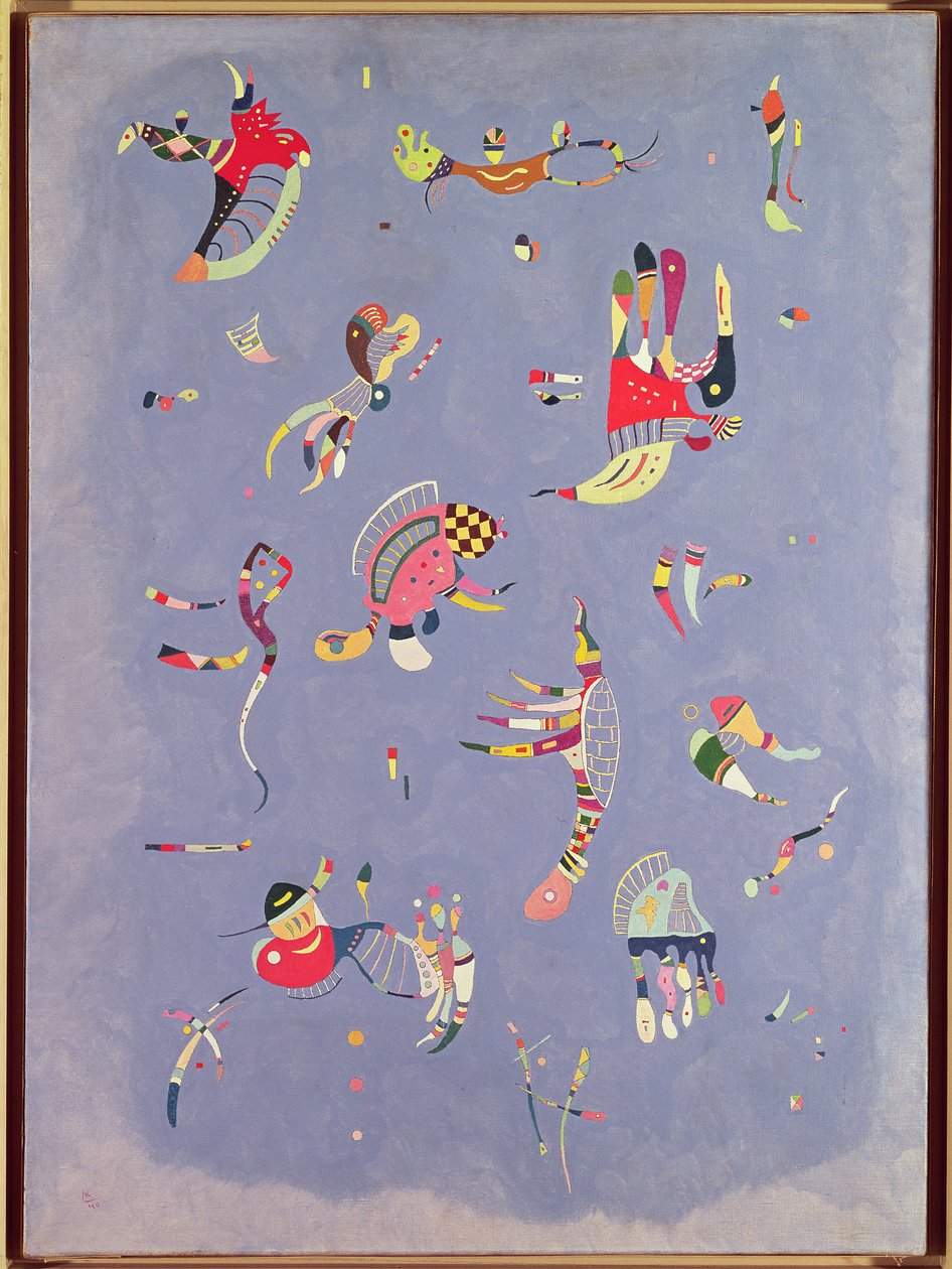 Dangaus mėlyna, 1940 poli autorstwa Wassily Kandinsky