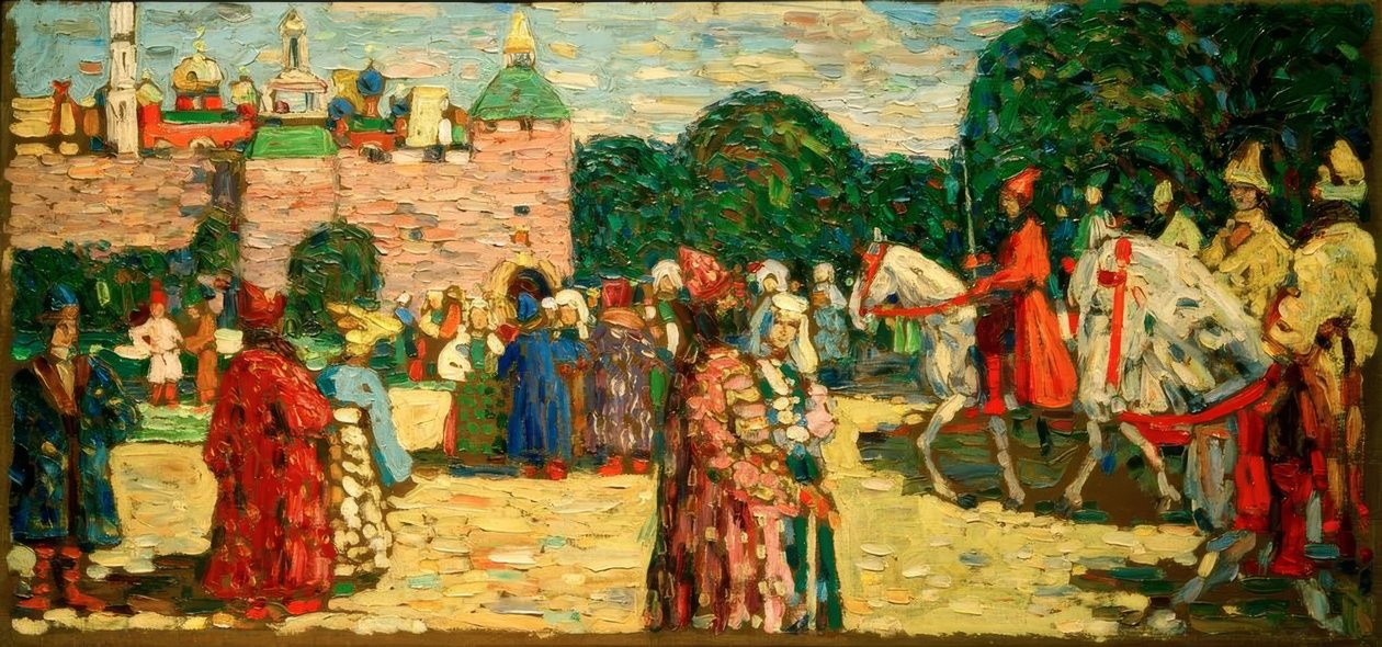 Niedziela (starorosyjski) autorstwa Wassily Kandinsky