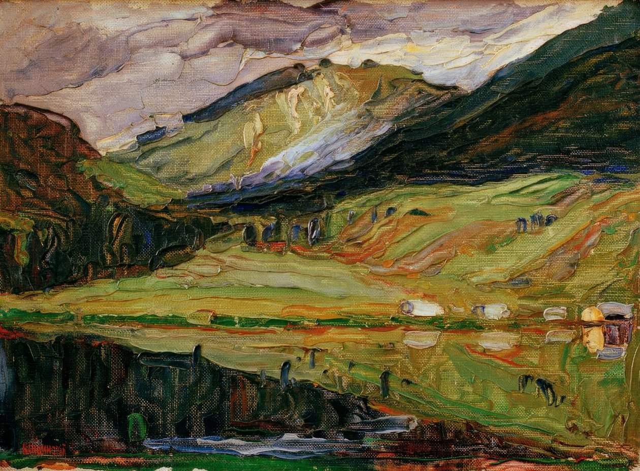 Jezioro Spitzing autorstwa Wassily Kandinsky