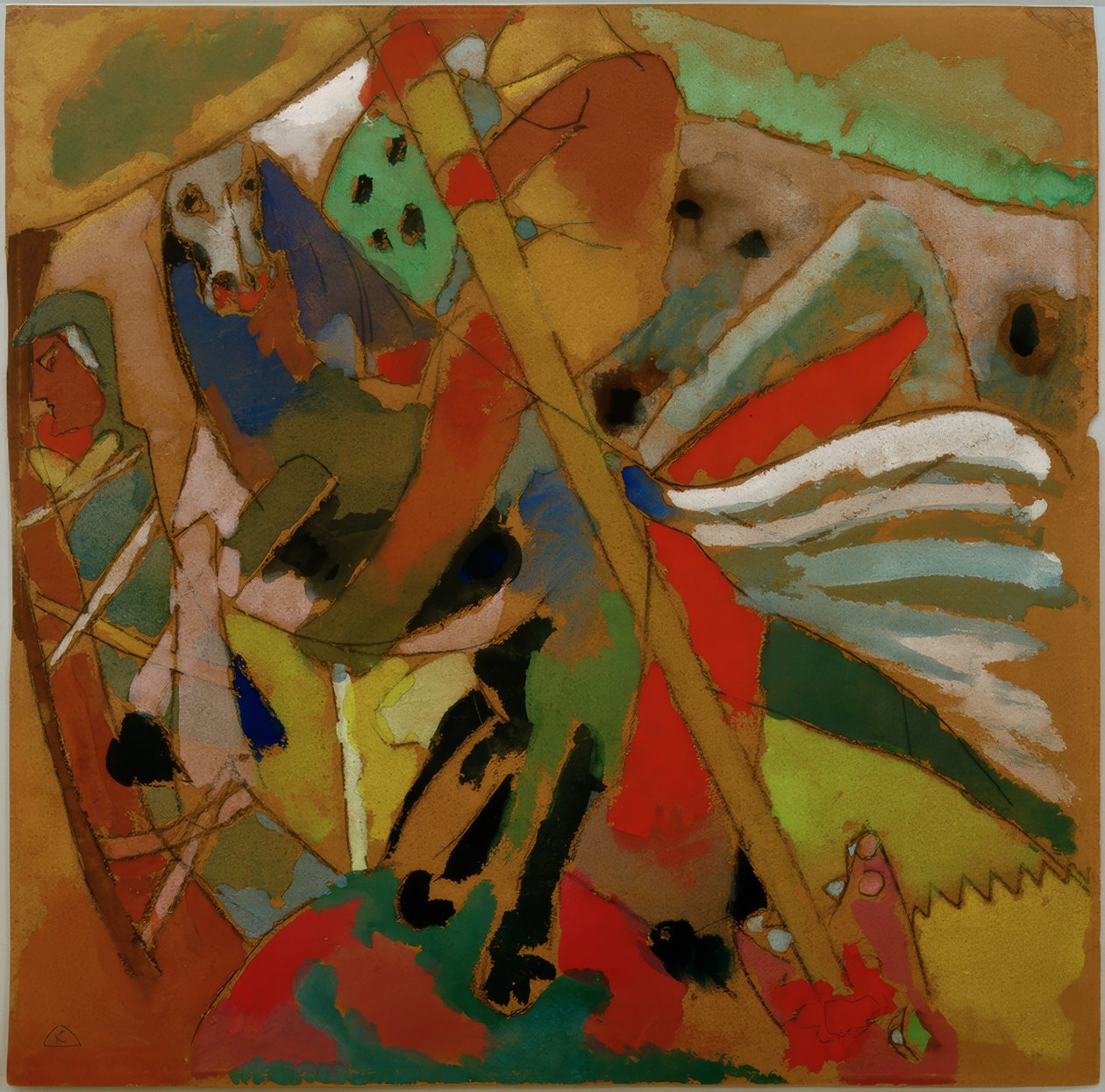 NS. Jerzy II autorstwa Wassily Kandinsky