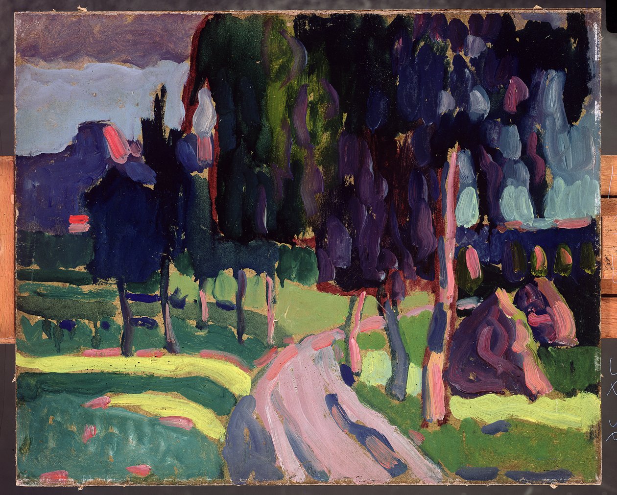 Lato w Murnau, 1908 autorstwa Wassily Kandinsky