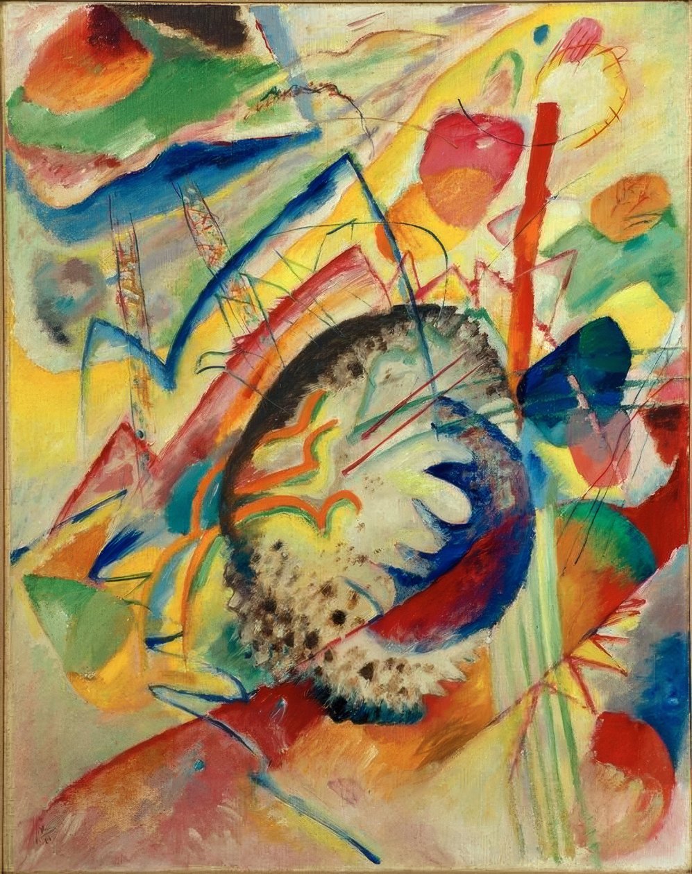 Nienazwana improwizacja II autorstwa Wassily Kandinsky
