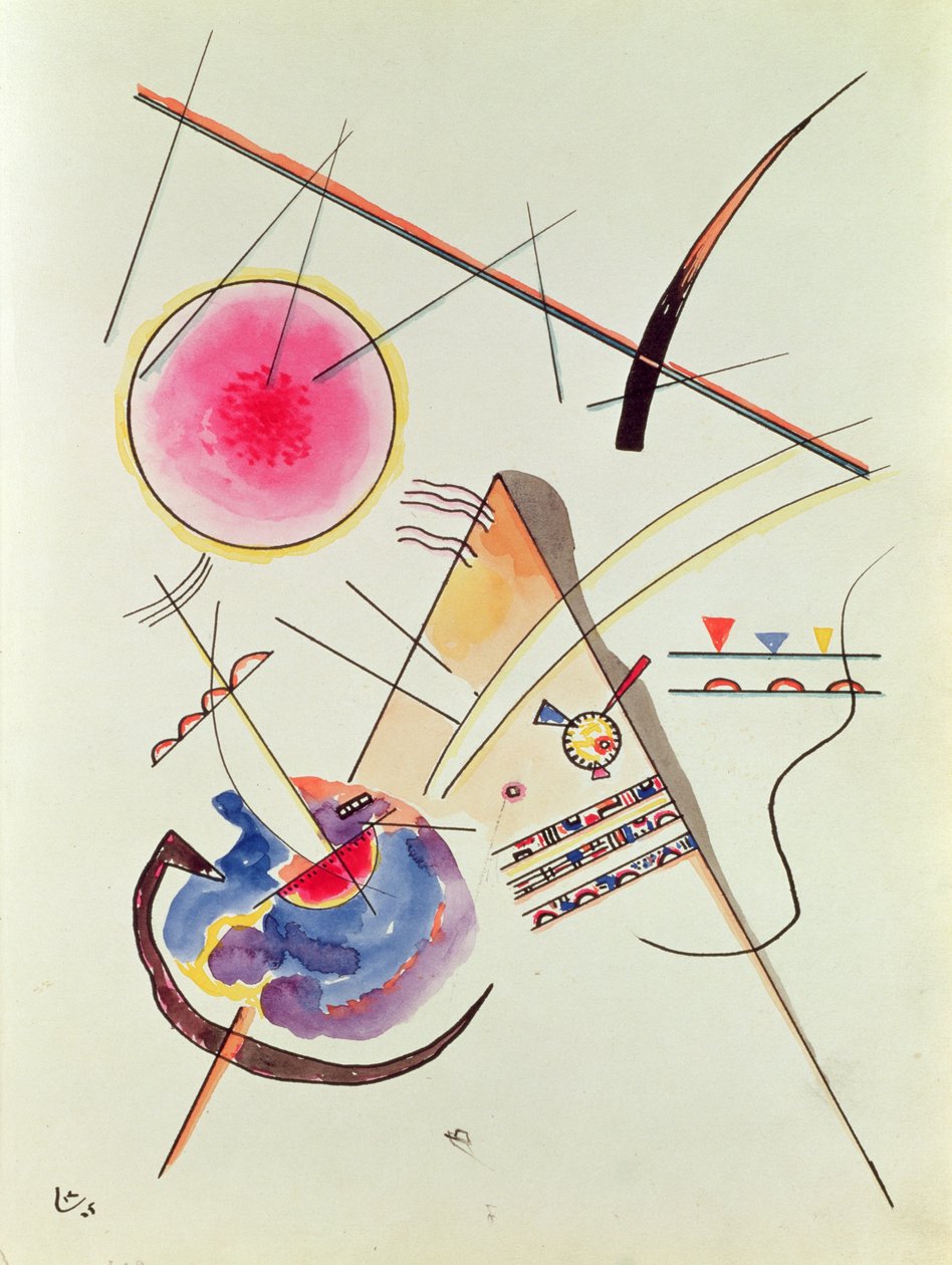 Bez tytułu, 1925 autorstwa Wassily Kandinsky