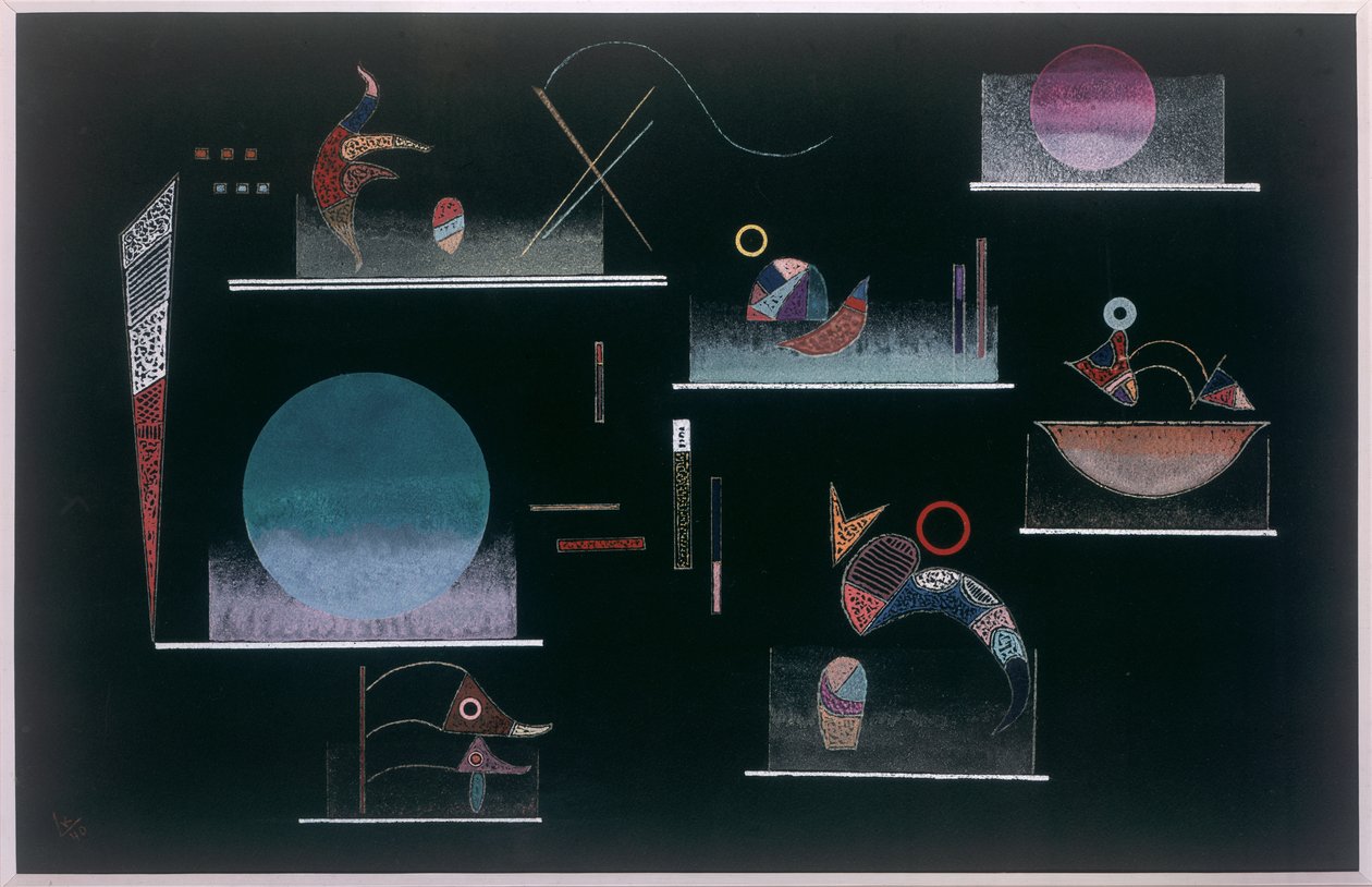 Bez tytułu, 1940 autorstwa Wassily Kandinsky
