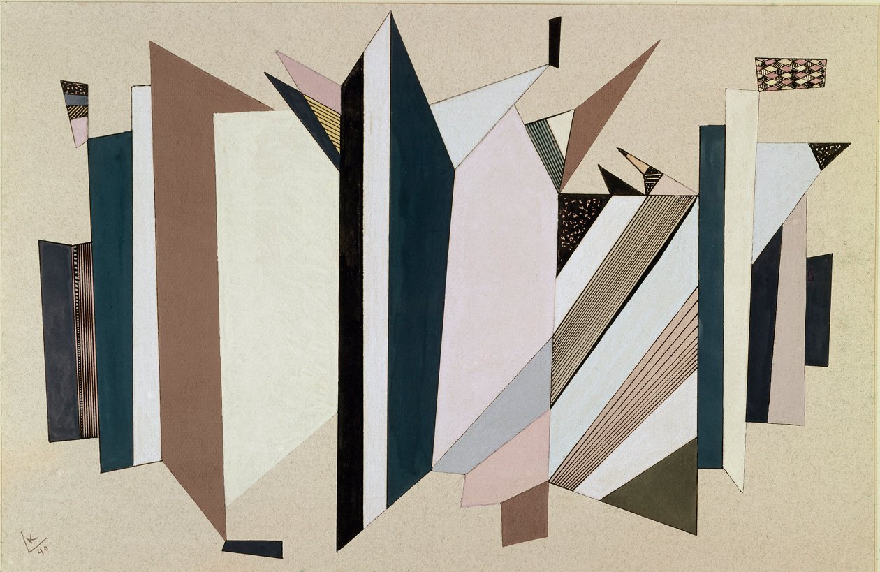 Obraz bez tytułu Wasilija Kandinsky