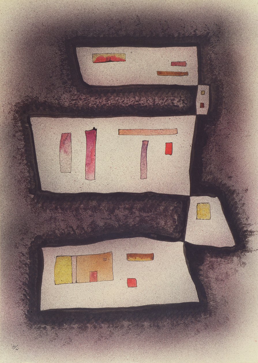 Zachowanie, 1931 (wc) autorstwa Wassily Kandinsky