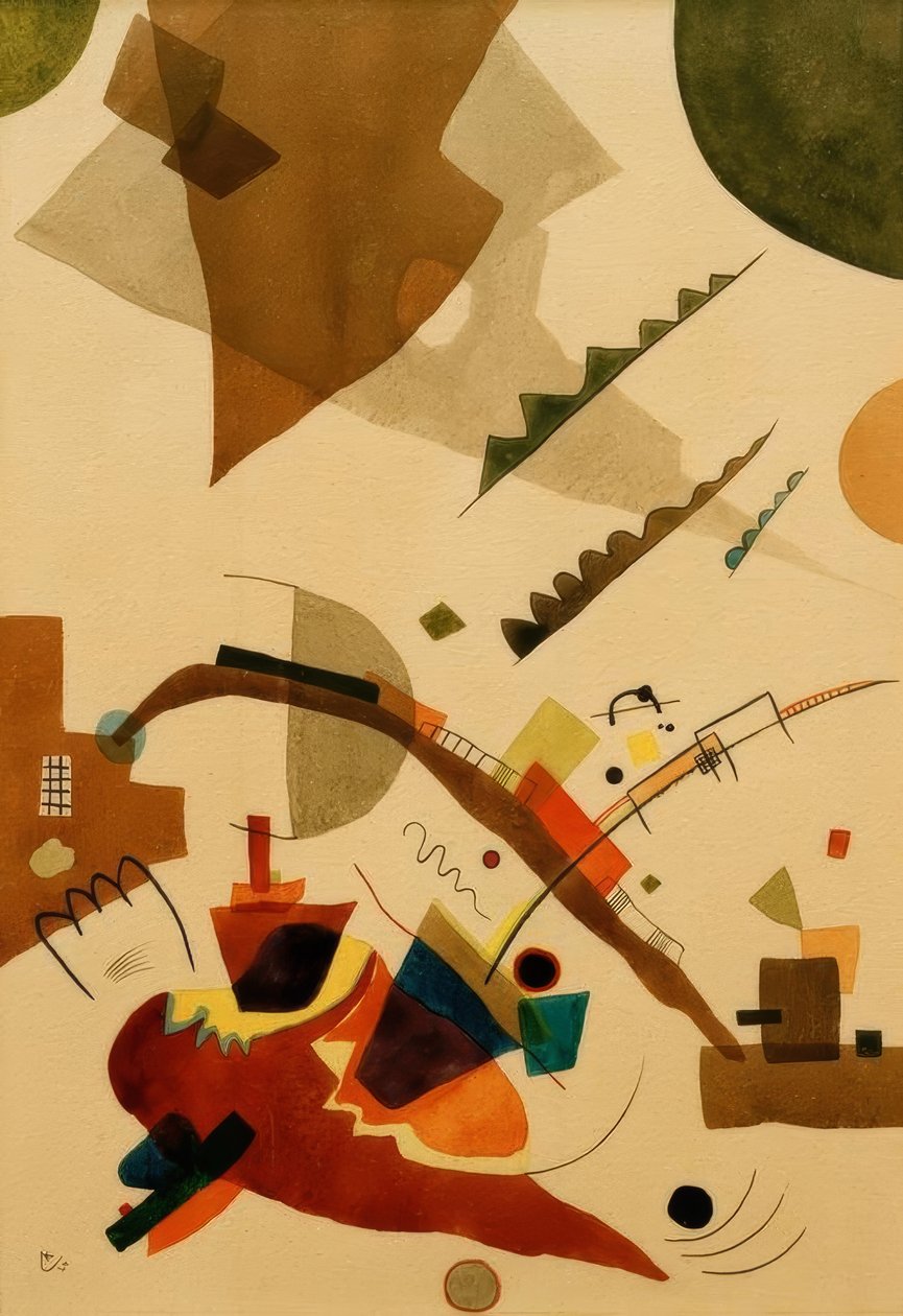 Wibracje autorstwa Wassily Kandinsky