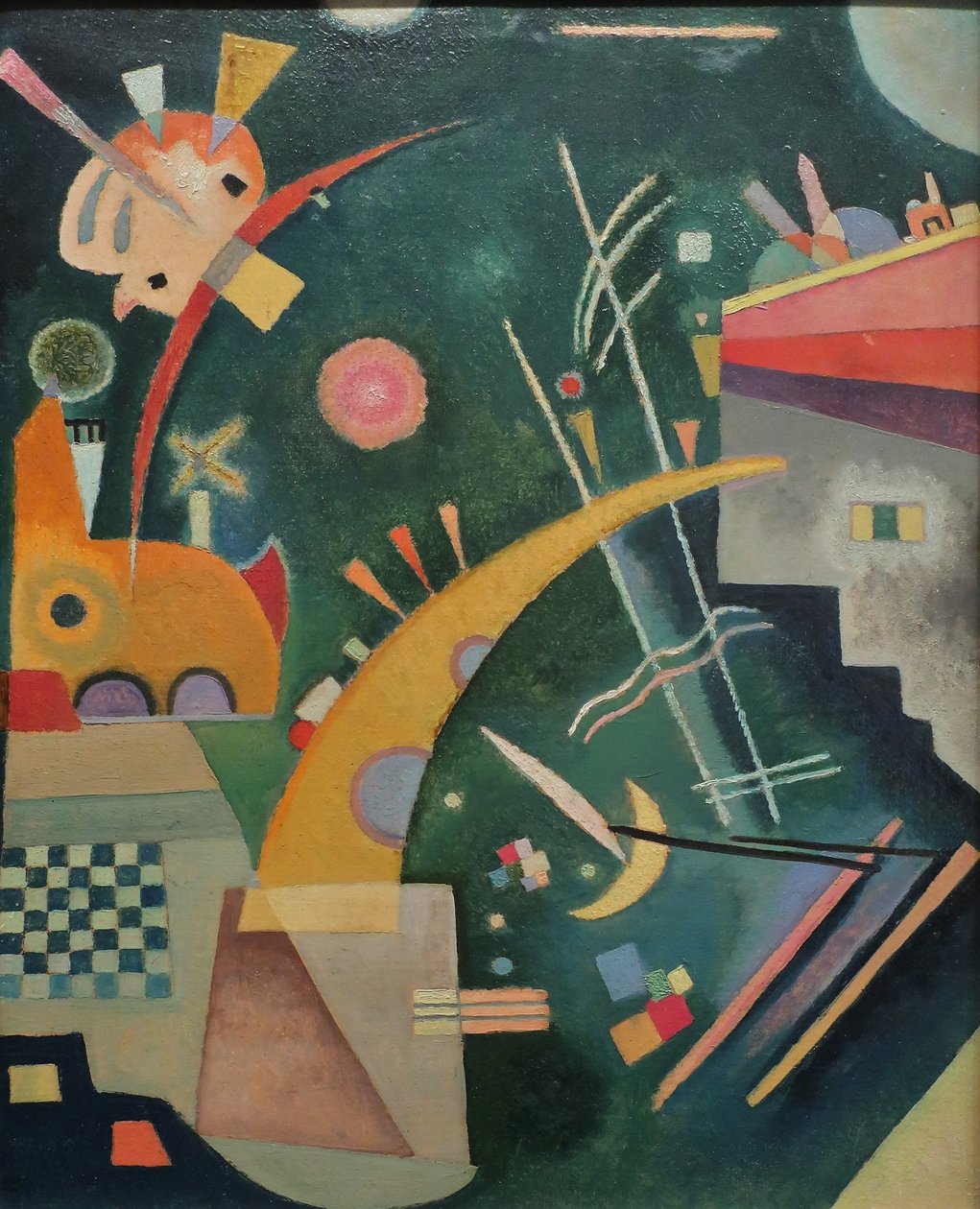 1924 Kandinsky Hornform autorstwa Wassily Kandinsky
