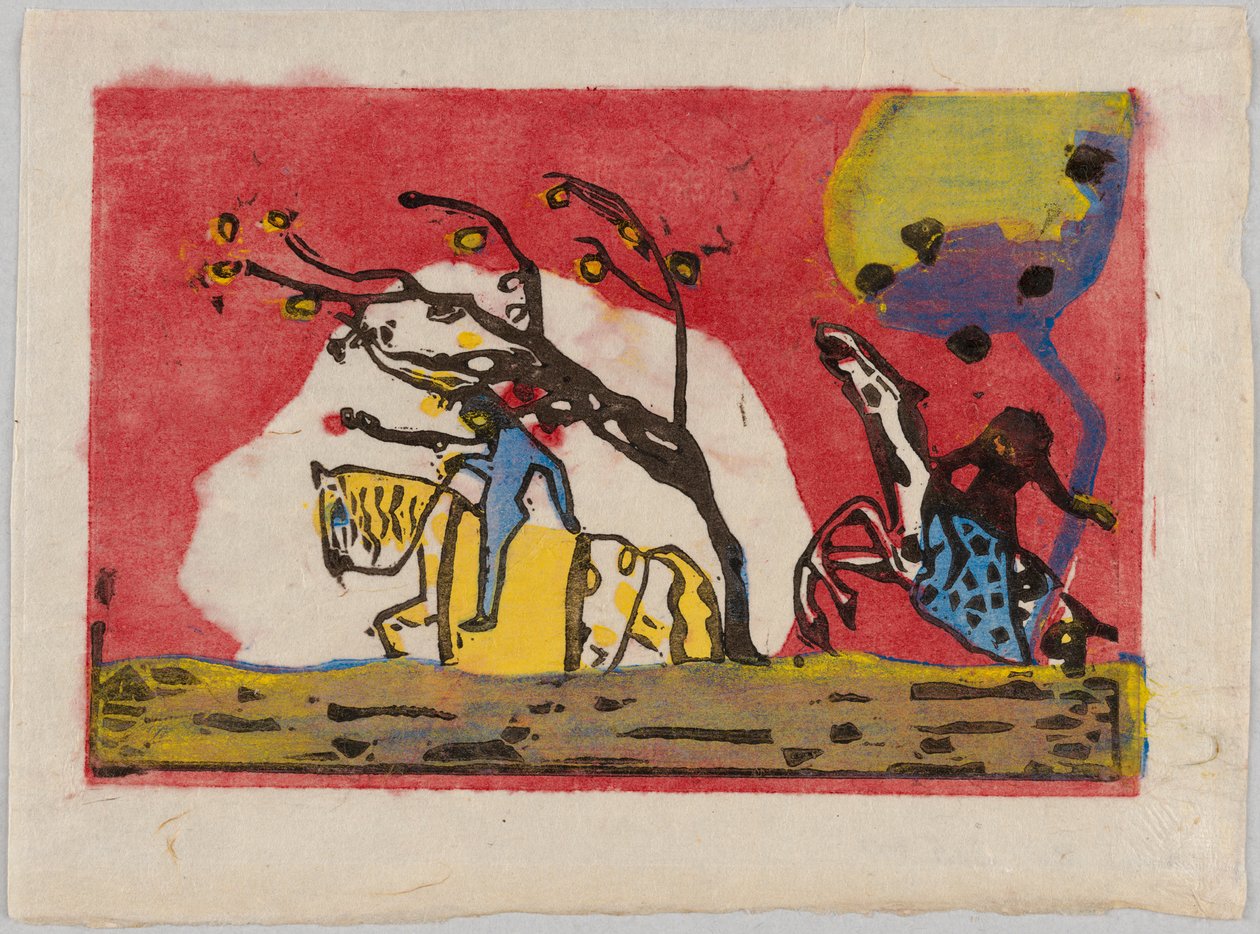 2 Exemplare: Für Klänge S.1 autorstwa Wassily Kandinsky
