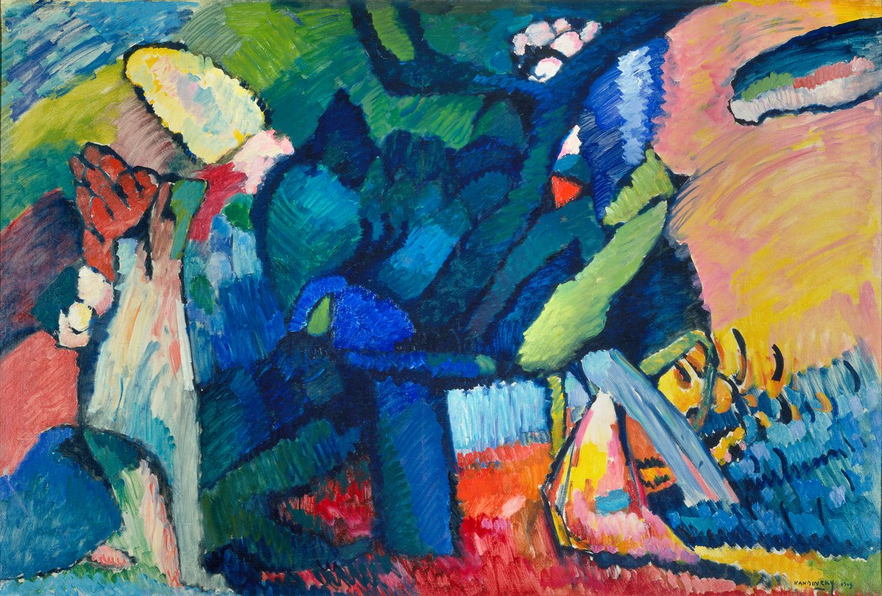 V.V. Kandinsky. Improwizacja nr 4 (2024) autorstwa Wassily Kandinsky