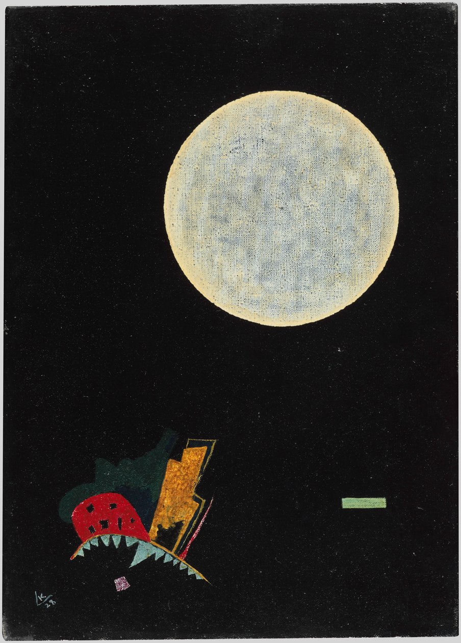 Koło A, 1928. autorstwa Wassily Kandinsky