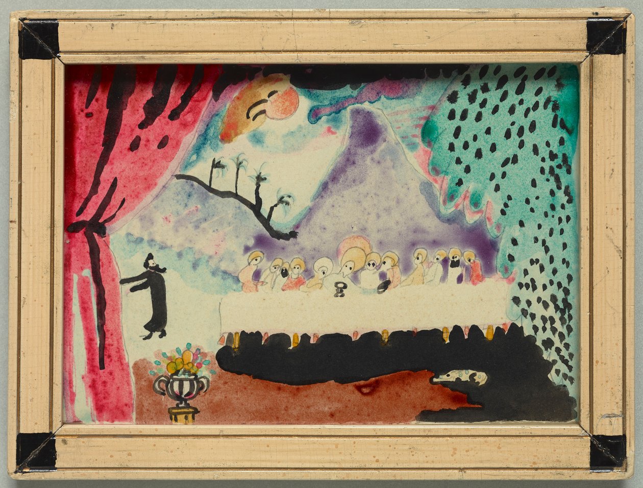 Wieczerza Pańska autorstwa Wassily Kandinsky