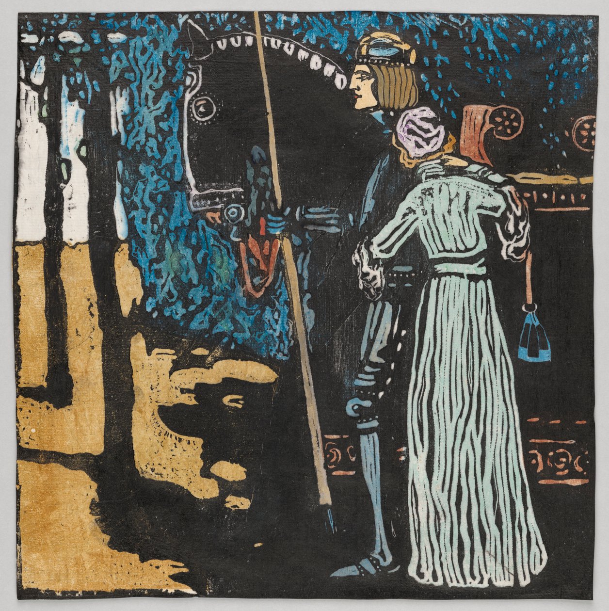 Pożegnanie (zob. GMS 204) autorstwa Wassily Kandinsky