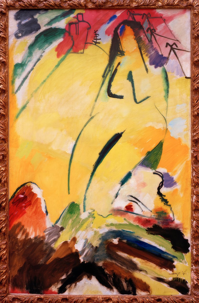 Akt autorstwa Wassily Kandinsky