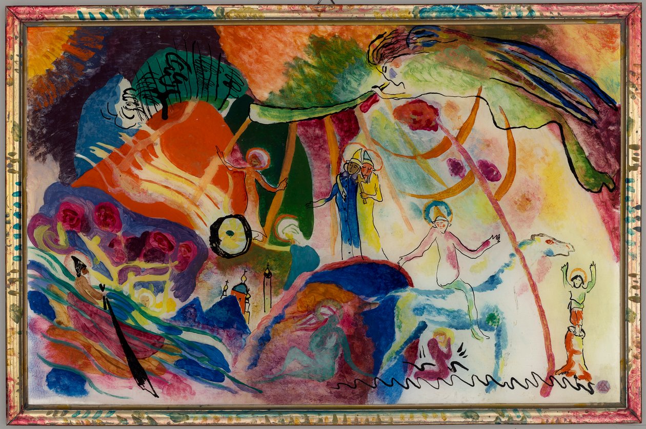 Wszystkich Świętych II autorstwa Wassily Kandinsky