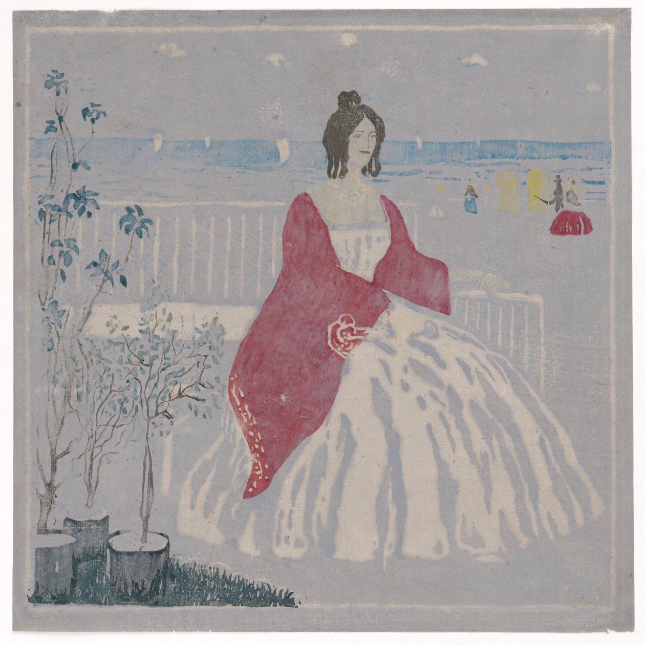 Na plaży (zob. GMS 217) autorstwa Wassily Kandinsky