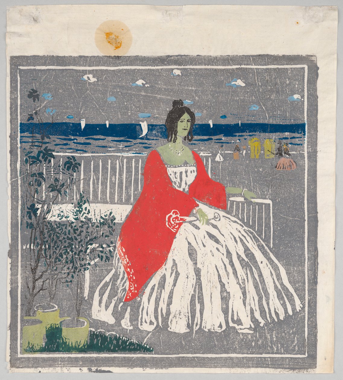 Na plaży (zob. GMS 217) autorstwa Wassily Kandinsky