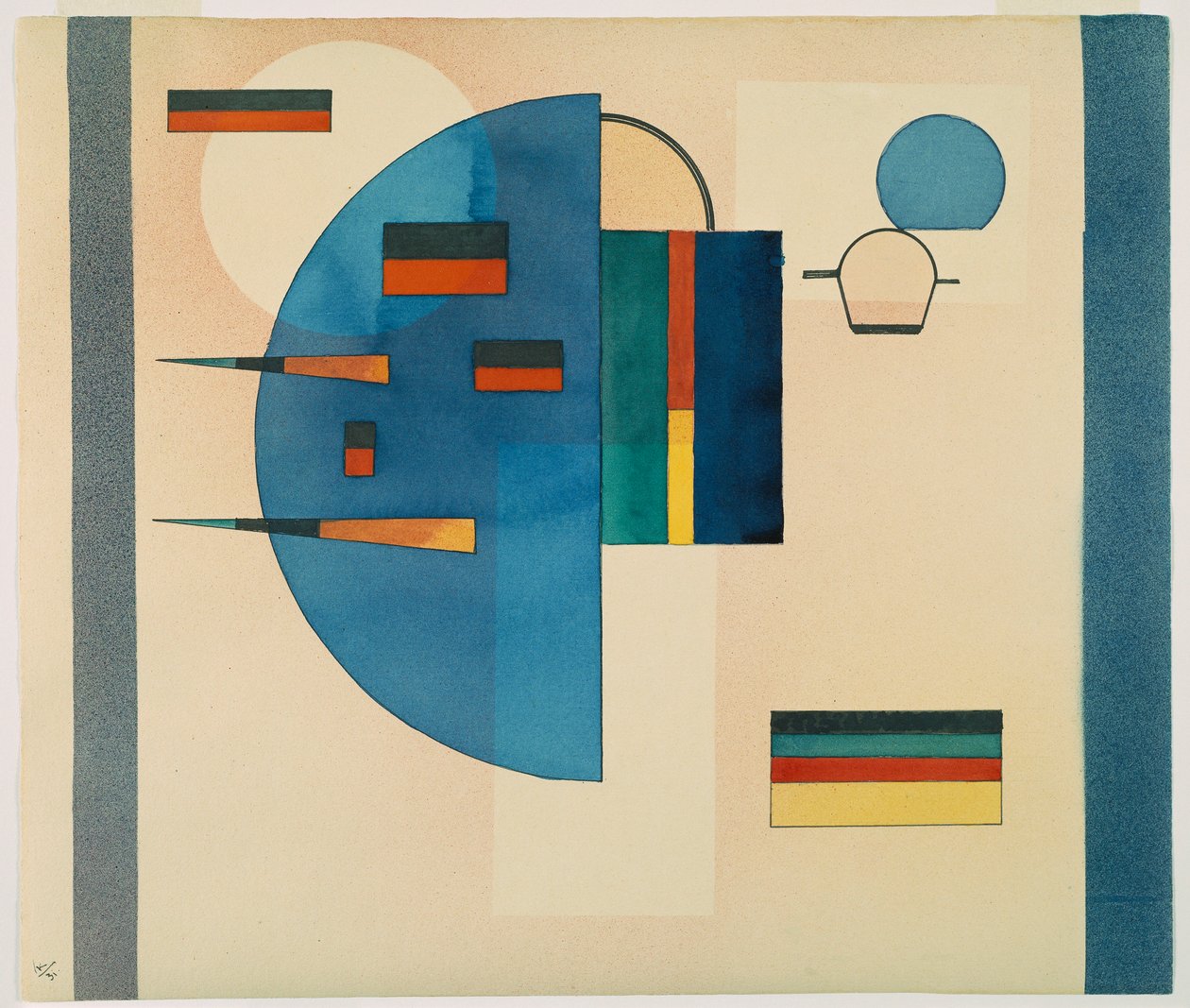 Spokojna autorstwa Wassily Kandinsky