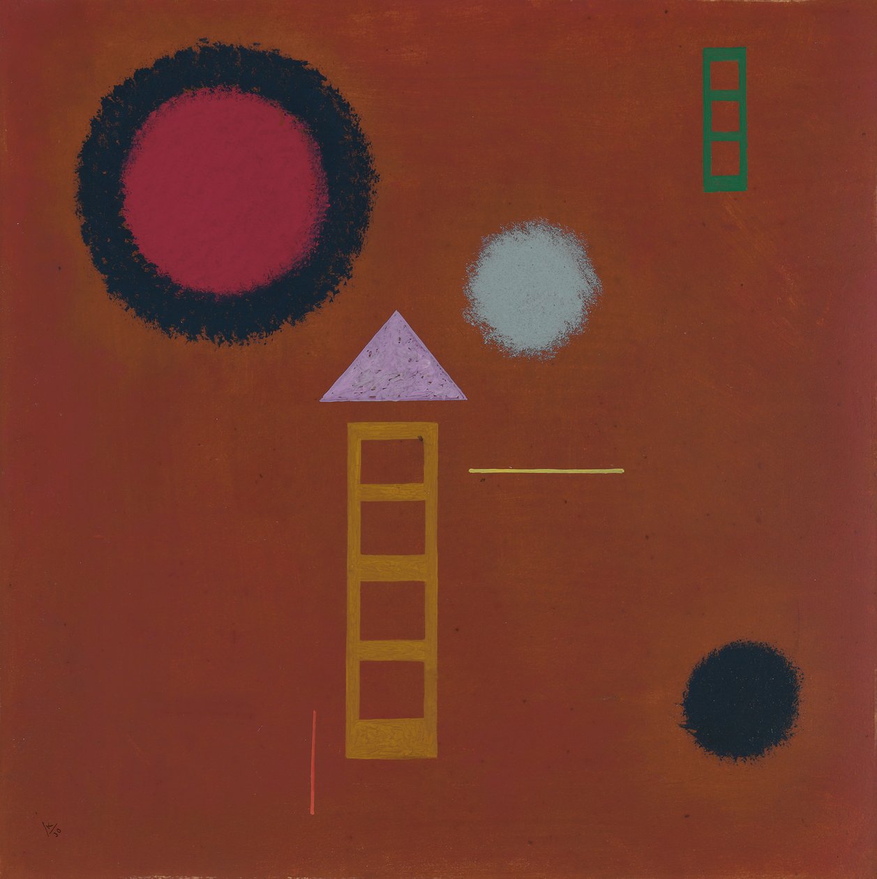 spokojna; Uspokoił się autorstwa Wassily Kandinsky