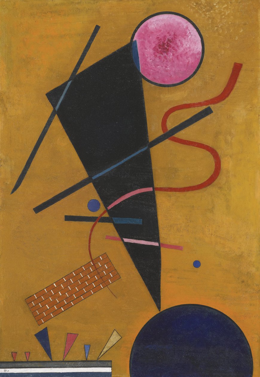 "" Kontakt "" Dzień malarza Vassily Kandinsky (au Wassily Kandinsky autorstwa Wassily Kandinsky