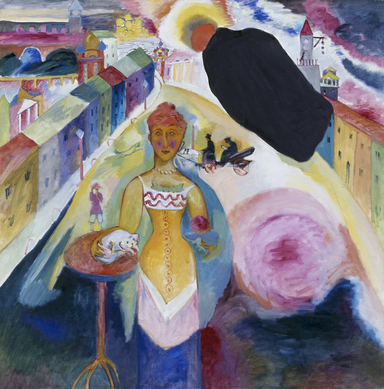 Pani w Moskwie autorstwa Wassily Kandinsky