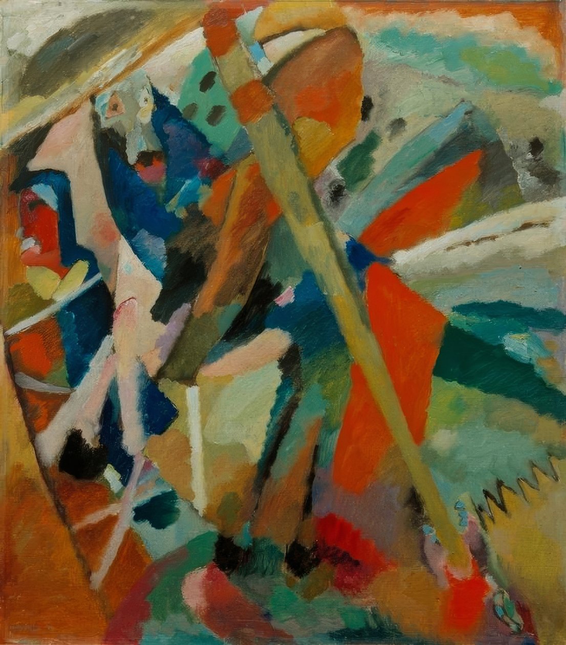 Święty Jerzy autorstwa Wassily Kandinsky
