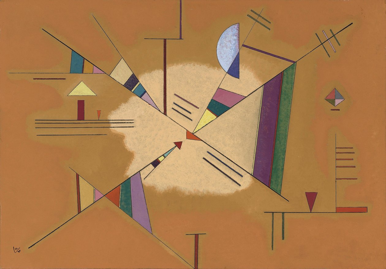 Obraz "Diagonal" Wasilija Kandinsky