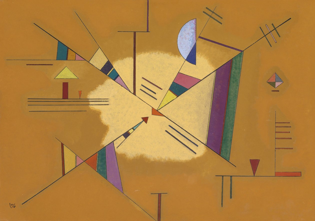 "" Diagonale "" Dzień malarza Wasilij Kandinsky (au Wassily Kandinsky autorstwa Wassily Kandinsky