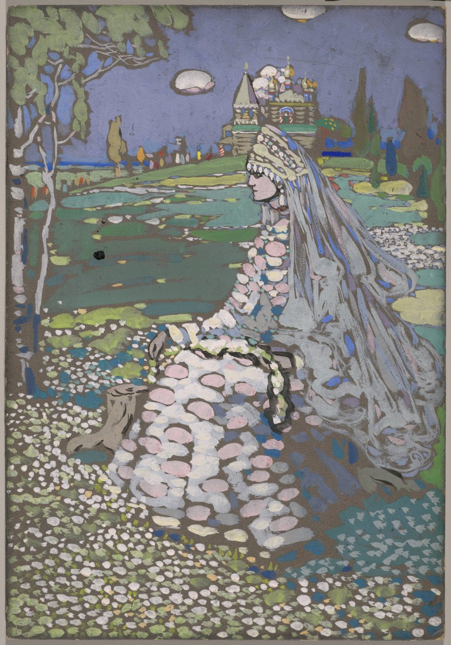 Panna młoda autorstwa Wassily Kandinsky
