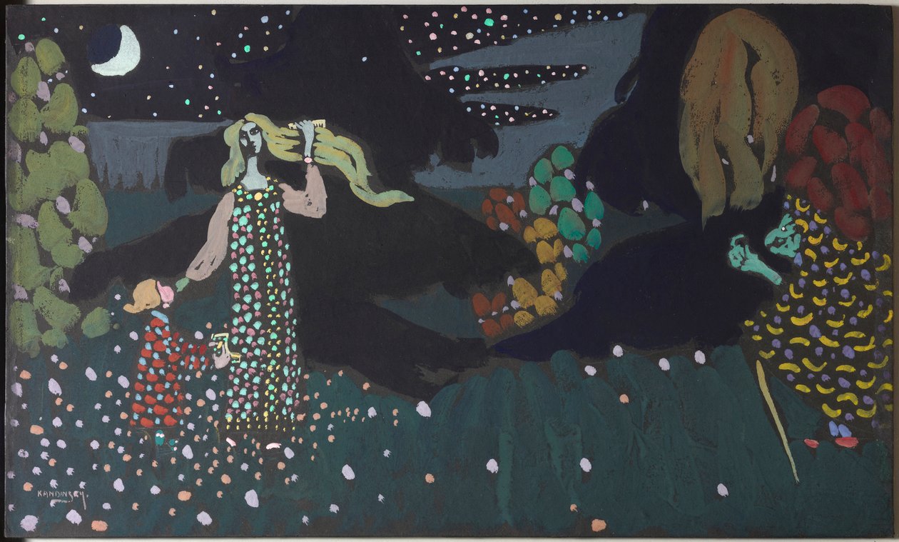 Noc autorstwa Wassily Kandinsky