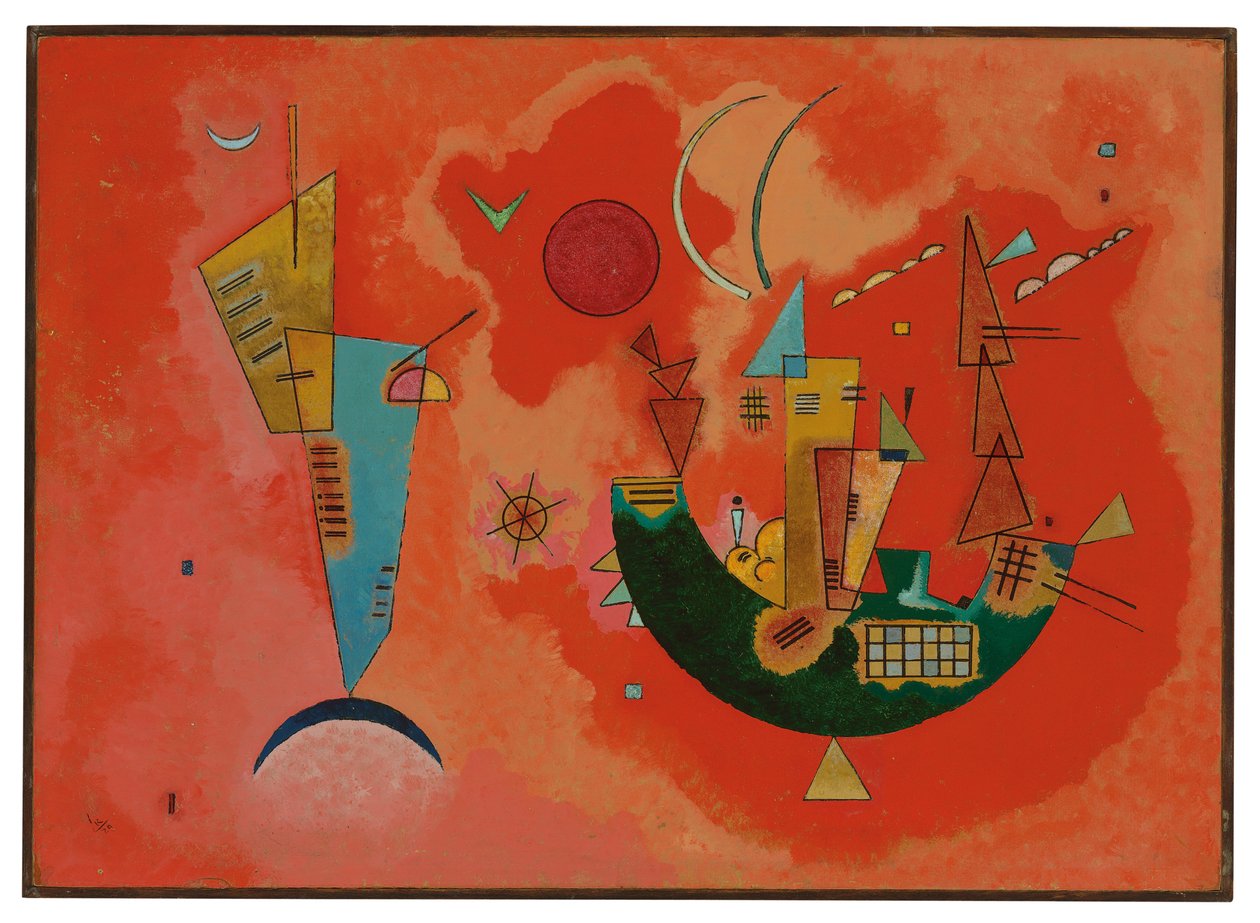 Za I przeciw autorstwa Wassily Kandinsky