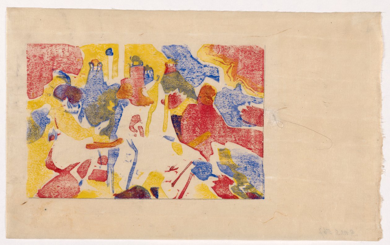 Für Klänge S. 29 (schlechter Druck) autorstwa Wassily Kandinsky