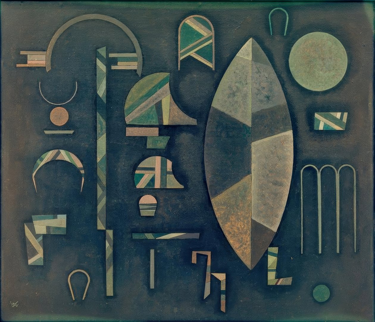 Szara seria autorstwa Wassily Kandinsky