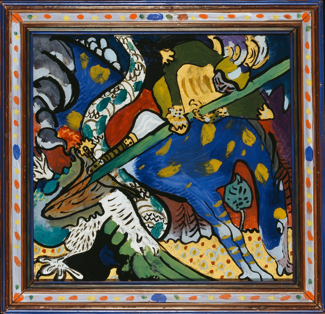 Święty Jerzy I autorstwa Wassily Kandinsky